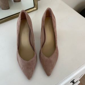Rose Suede Marc Fisher Pumps